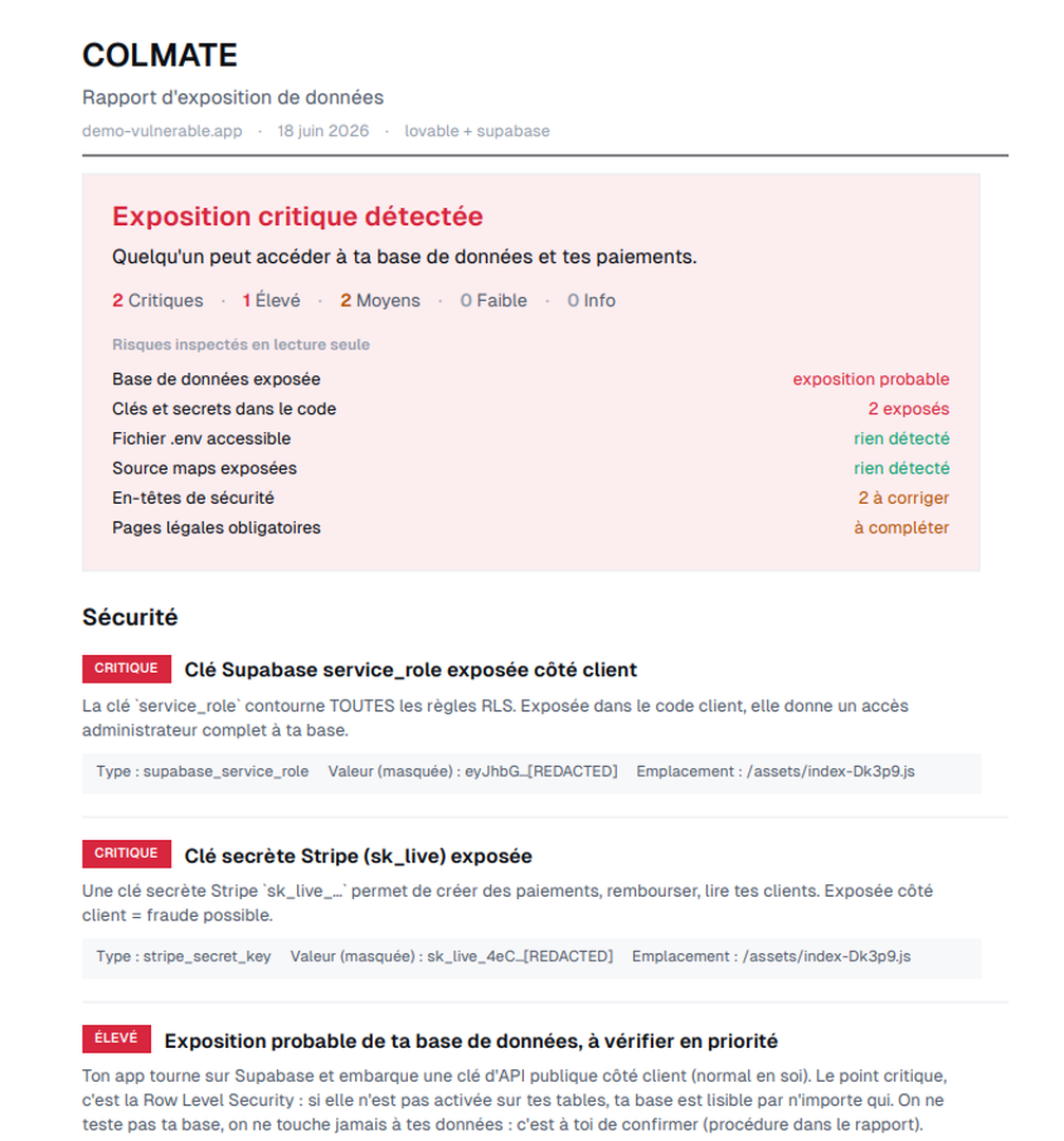 RLS Supabase désactivé : pourquoi ta base est lisible