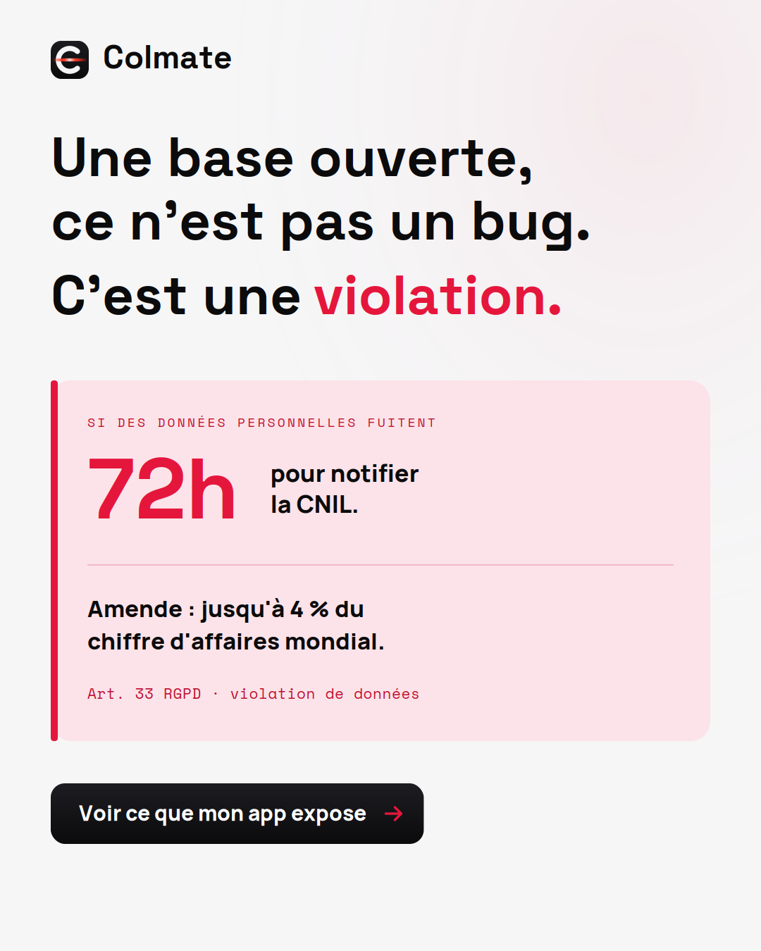 RGPD pour ton app no-code : ce que tu risques vraiment