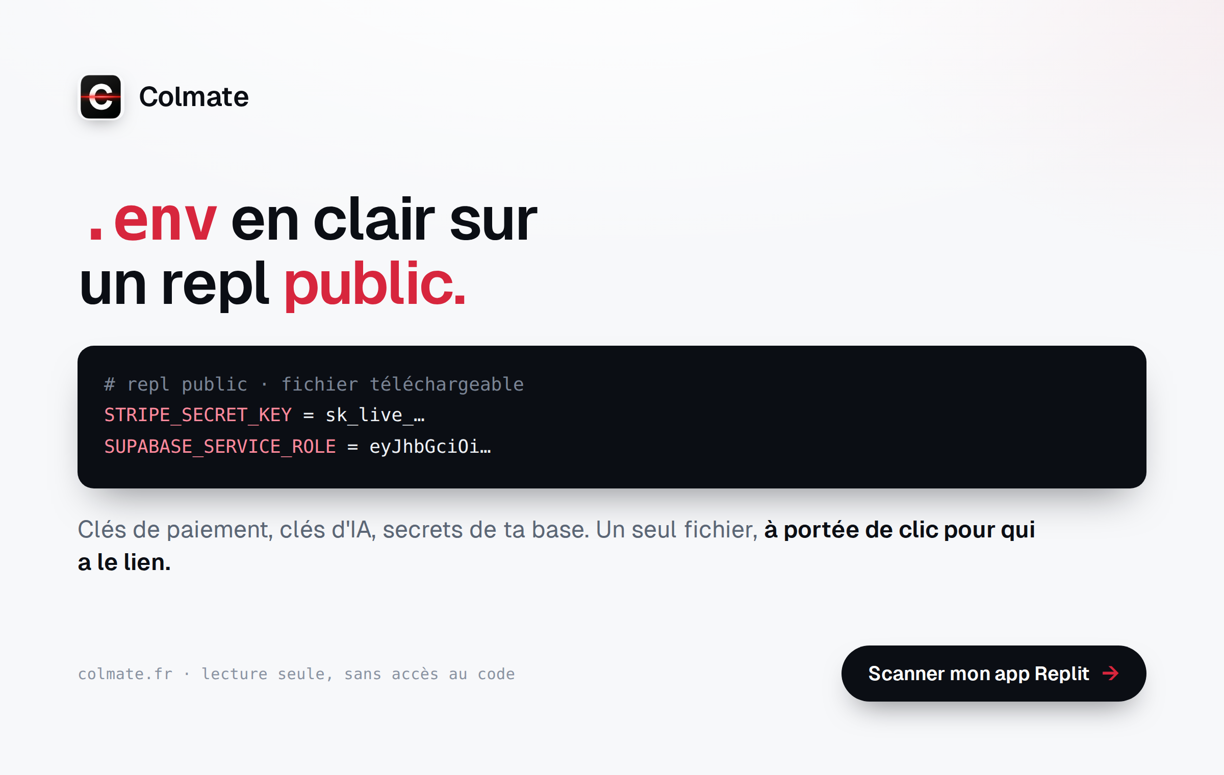 Sécuriser une app Replit avant de la mettre en ligne